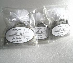 Organic Lavender Sachet Wedding Favors, invidually priced